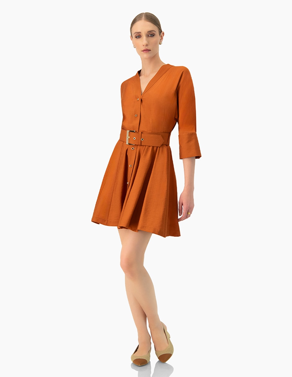 Vestido corto casual para mujer 4