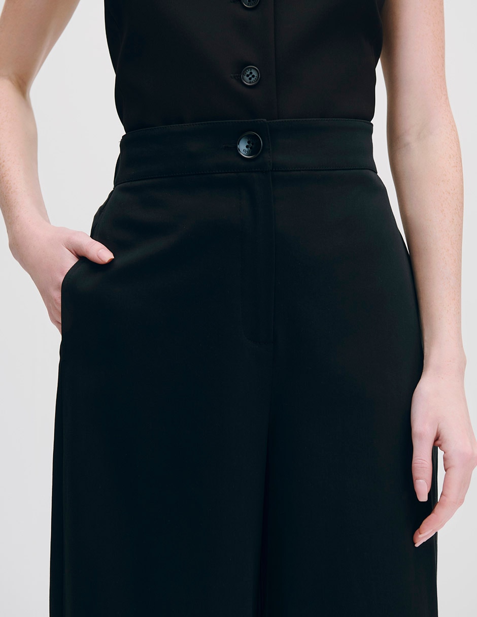 Pantalón relaxed wide leg para mujer 4