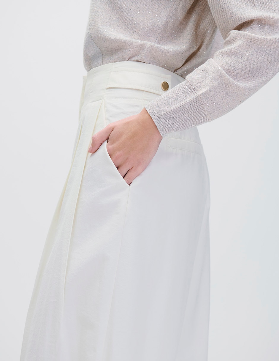 Pantalón relaxed wide leg para mujer 4