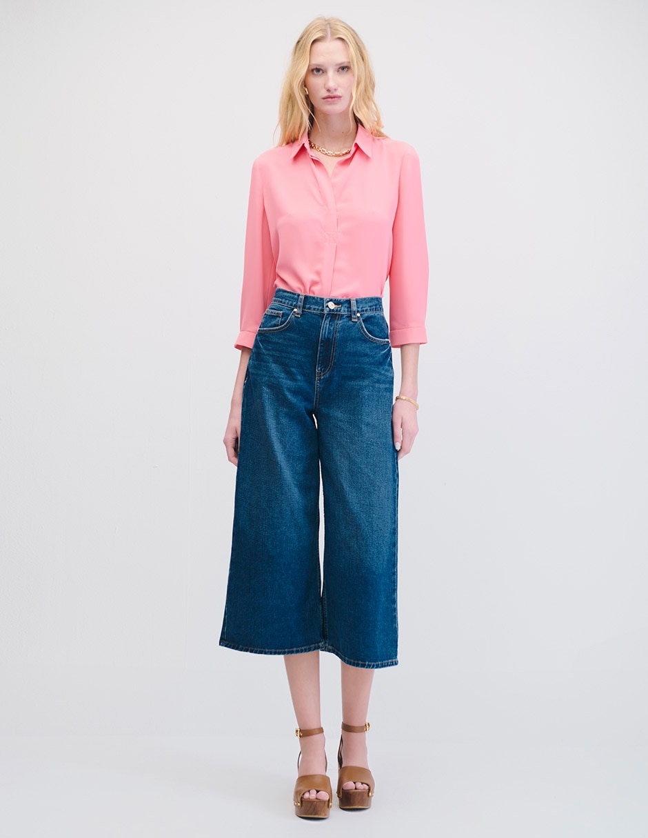 Blusa manga 3/4 para mujer 2