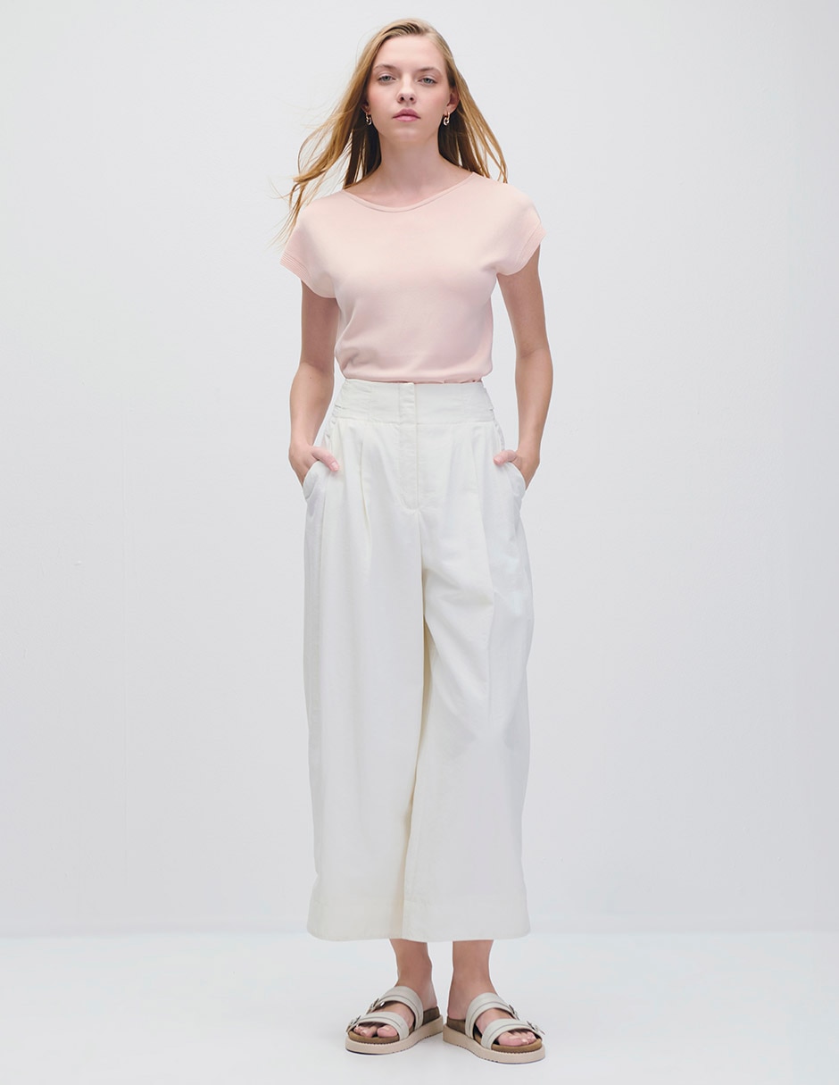 Blusa manga corta Riva para mujer 2