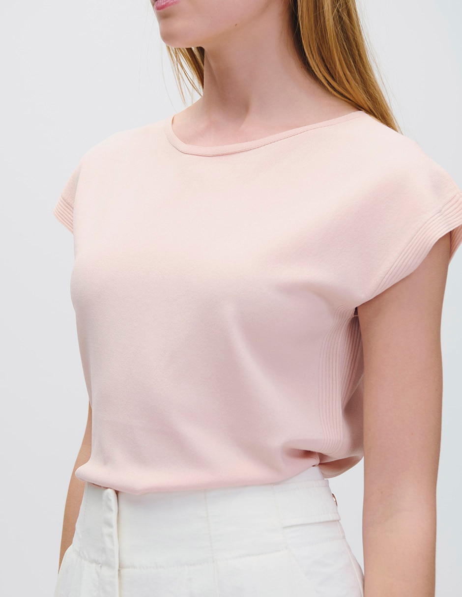 Blusa manga corta Riva para mujer 4
