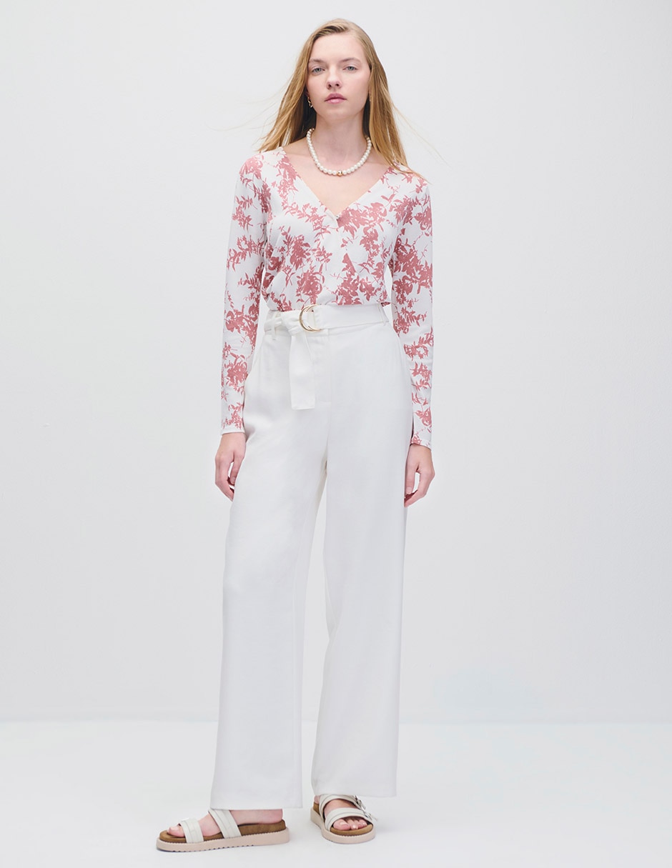 Pantalón straight para mujer 2