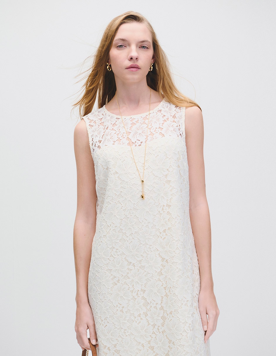 Vestido a la rodilla casual Riva para mujer 2