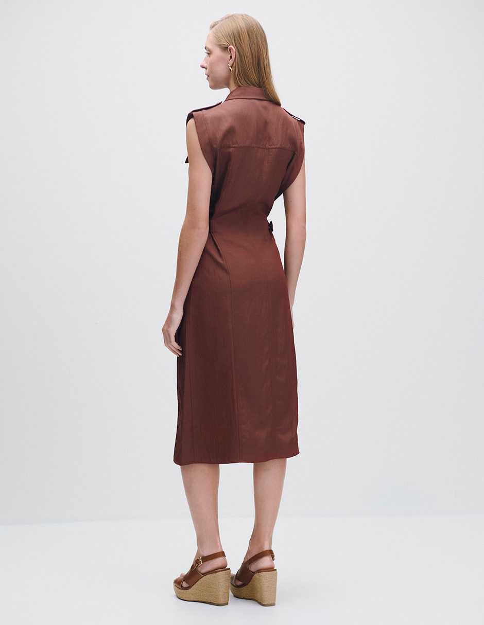 Vestido midi casual para mujer 3