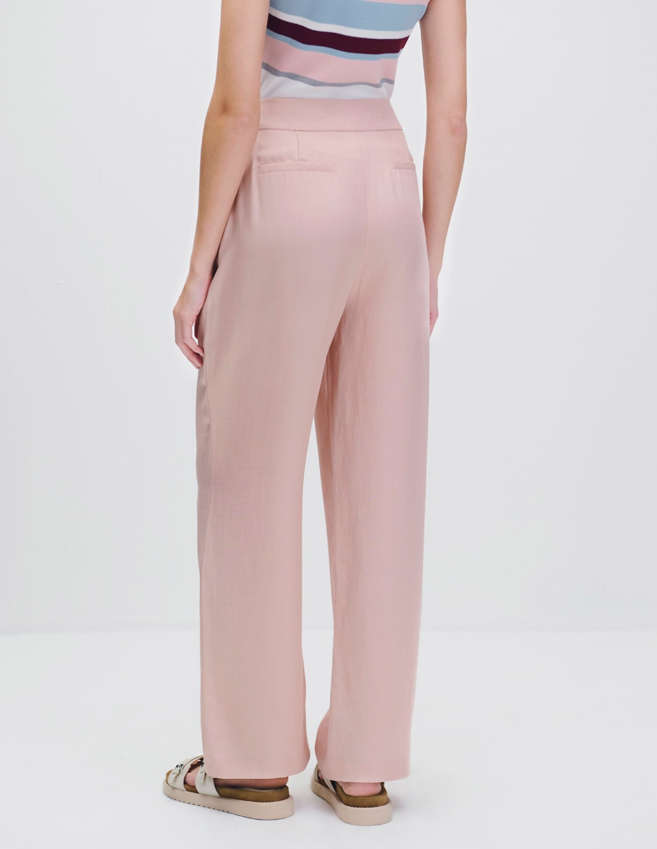 Pantalón relaxed wide leg para mujer 3