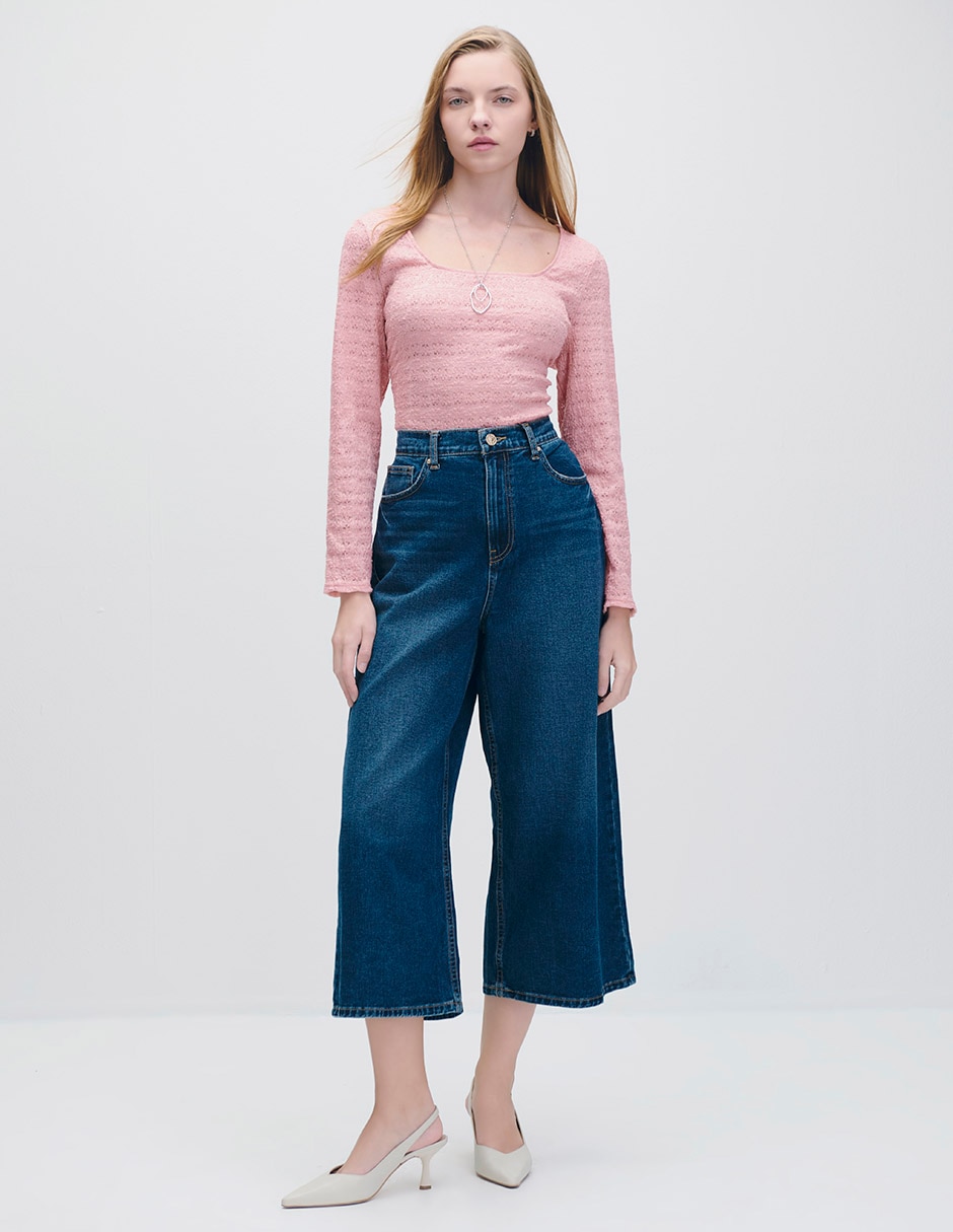 Blusa Riva manga larga para mujer 2