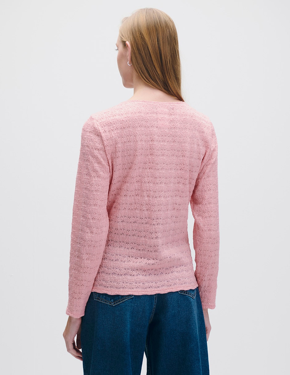Blusa Riva manga larga para mujer 3