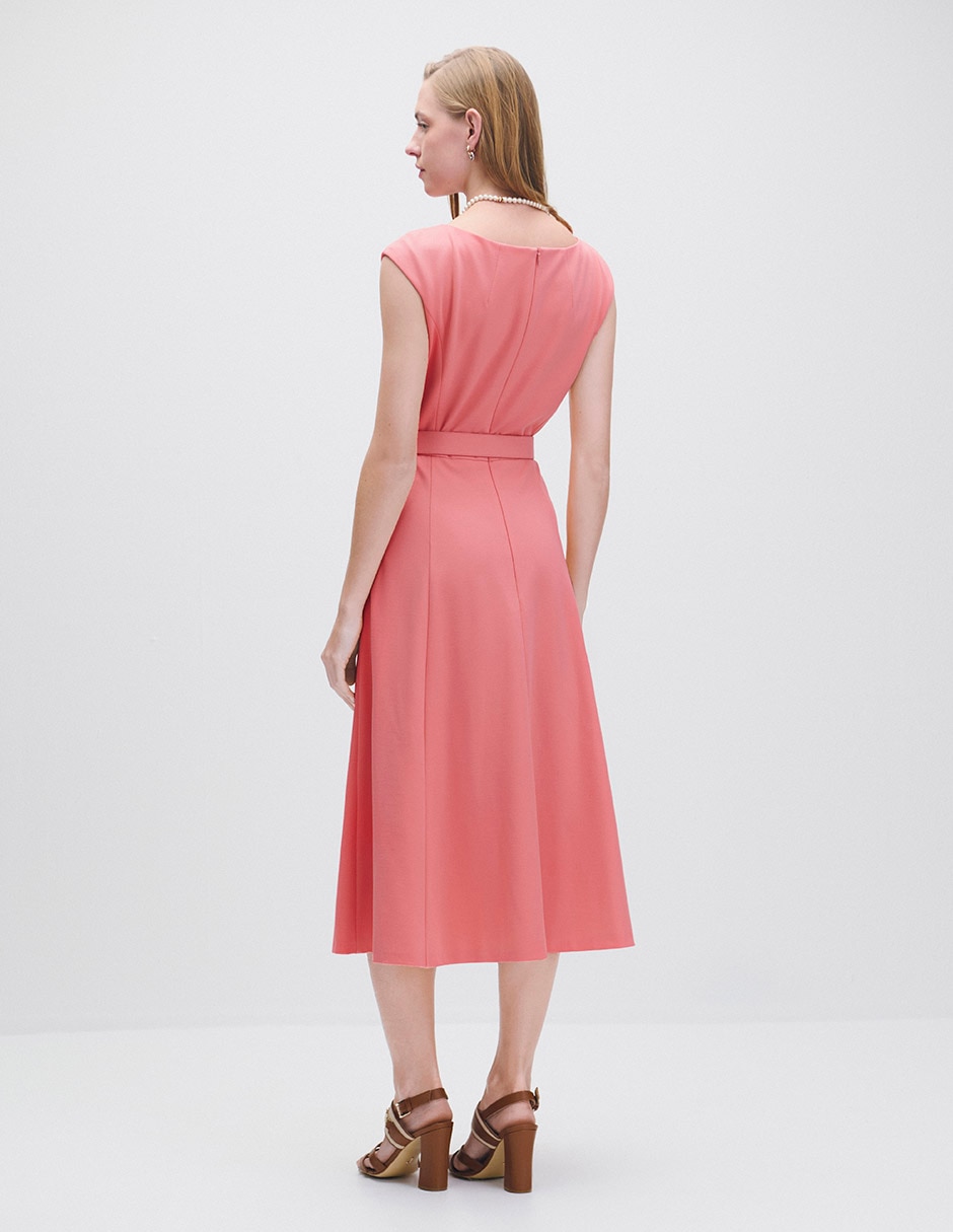 Vestido midi casual Riva para mujer 3