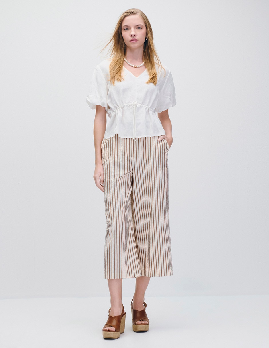Blusa manga corta para mujer 2