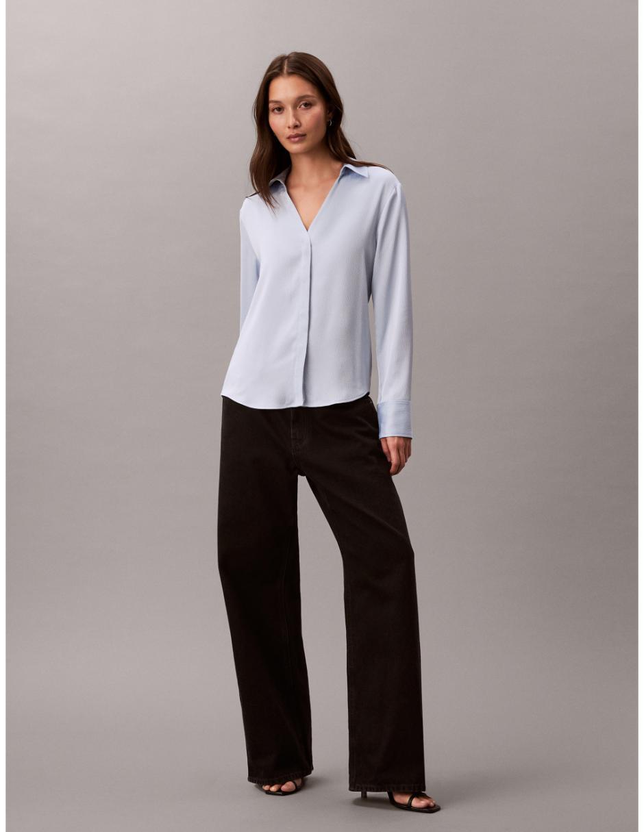 Blusa manga larga para mujer 8