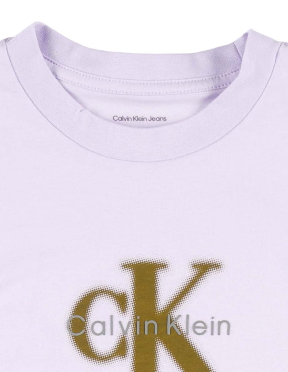 Playera manga corta cuello redondo para mujer 5