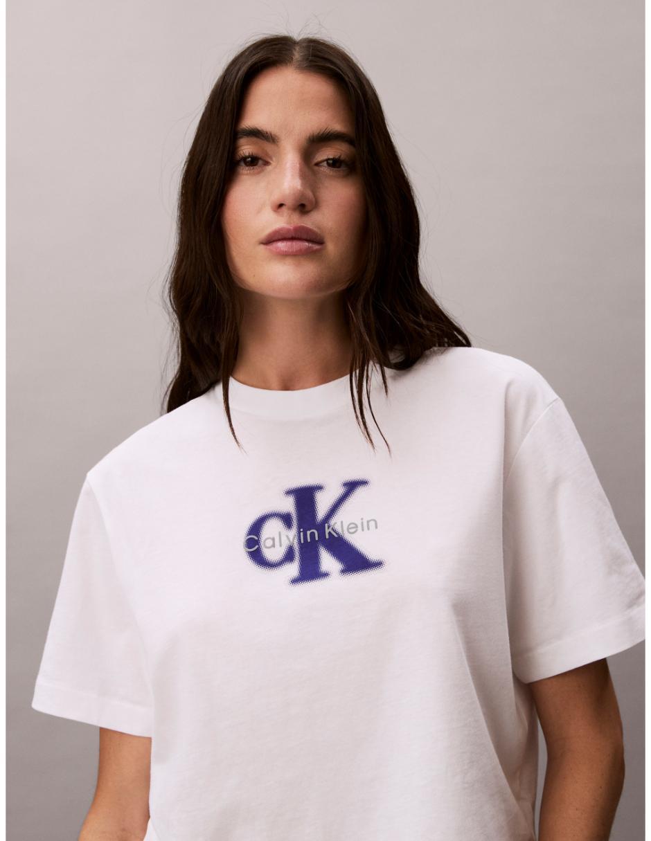 Playera manga corta cuello redondo para mujer 2