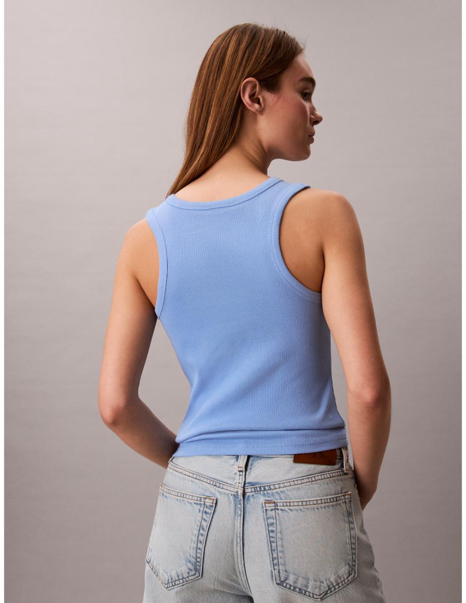 Top cuello redondo tirante ancho 3