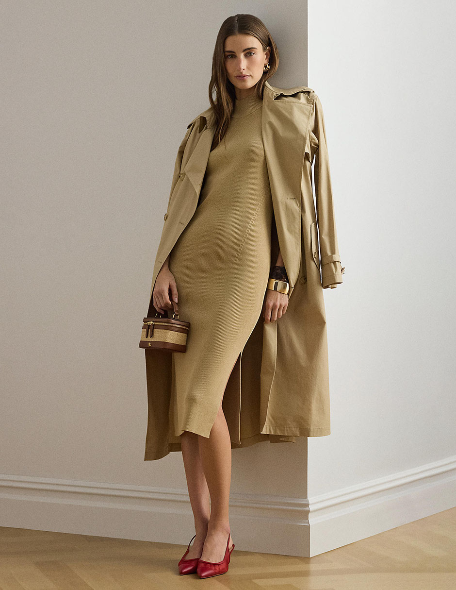 Vestido midi casual para mujer