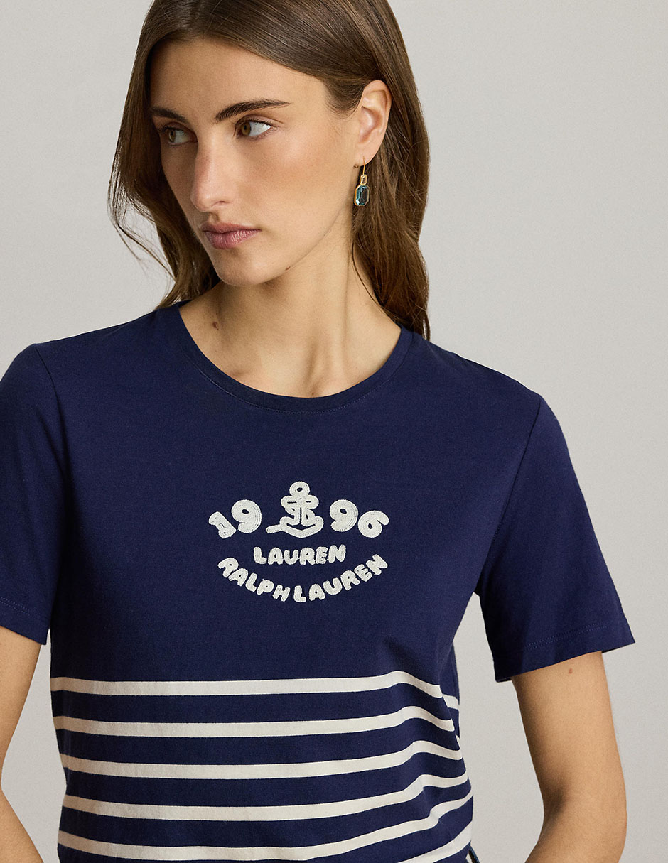 Blusa manga corta para mujer 4