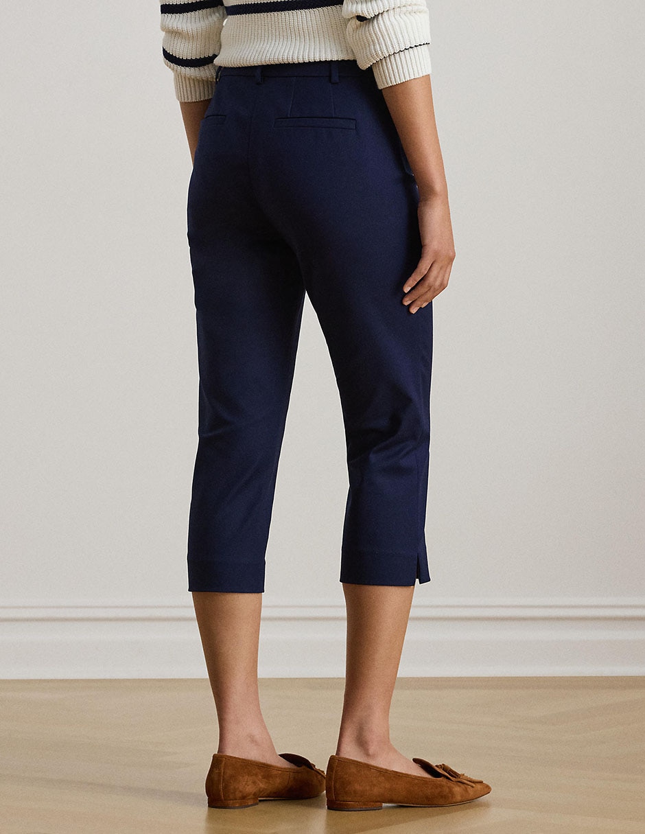 Pantalón capri slim para mujer 2