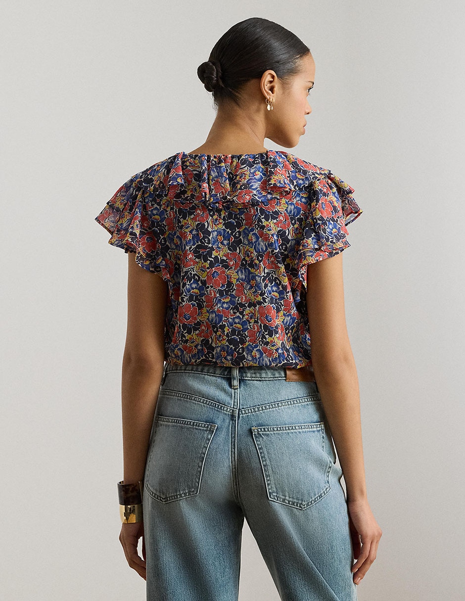 Blusa manga corta para mujer 2