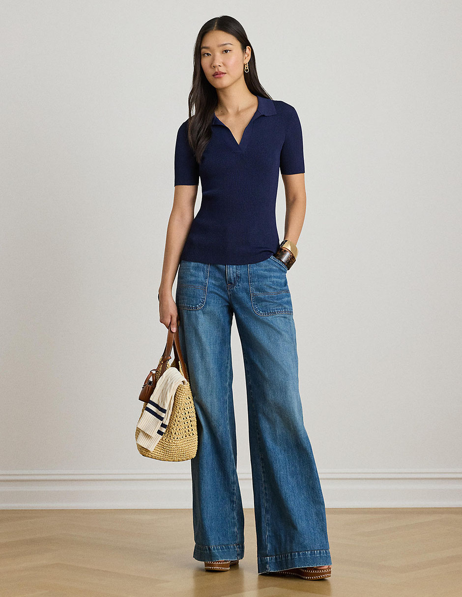 SUETER LAUREN RALPH L, XG, AZUL MARINO