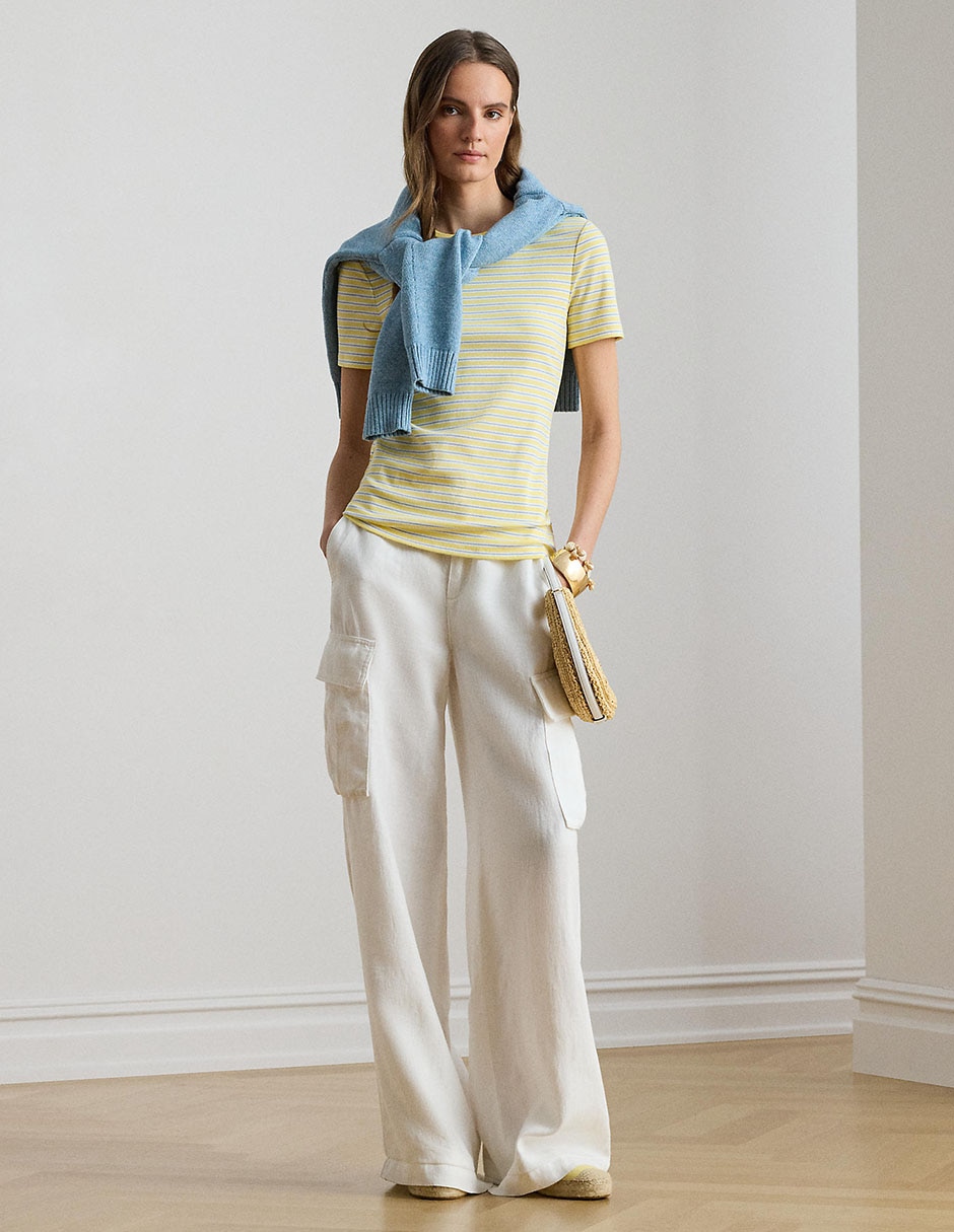 Blusa Lauren Ralph Lauren manga corta para mujer
