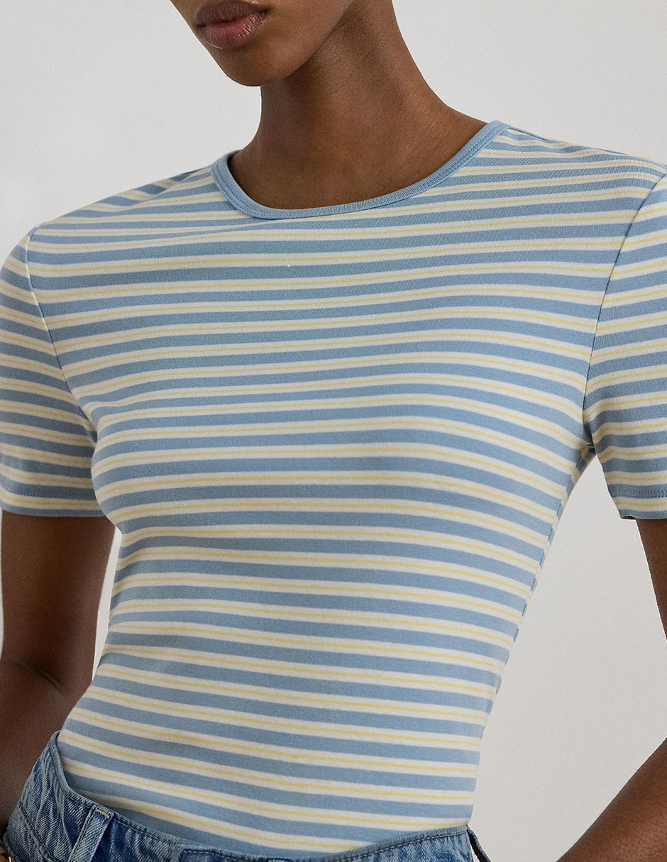 Blusa manga corta para mujer 4