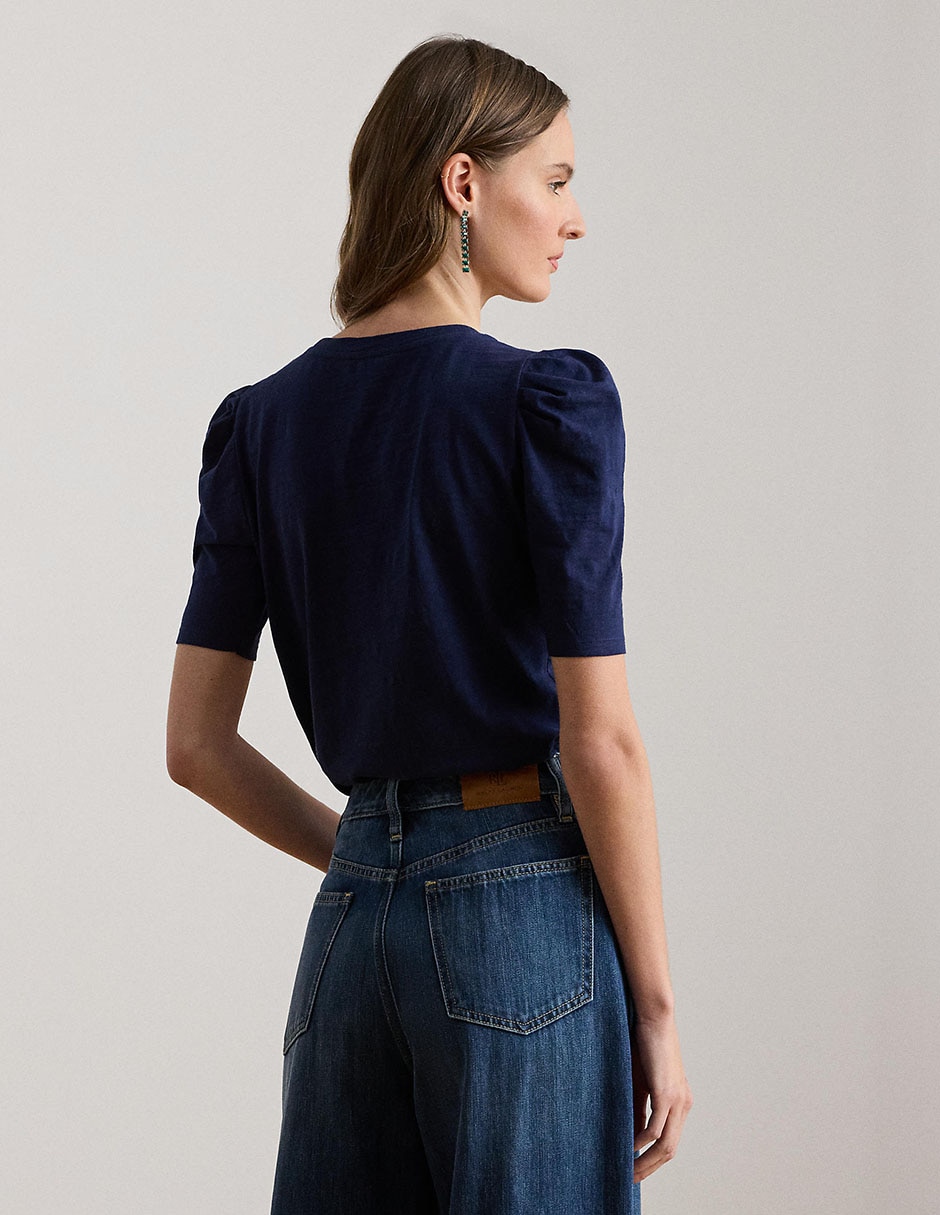 BLUSA LAUREN RALPH LA, CH, AZUL MARINO