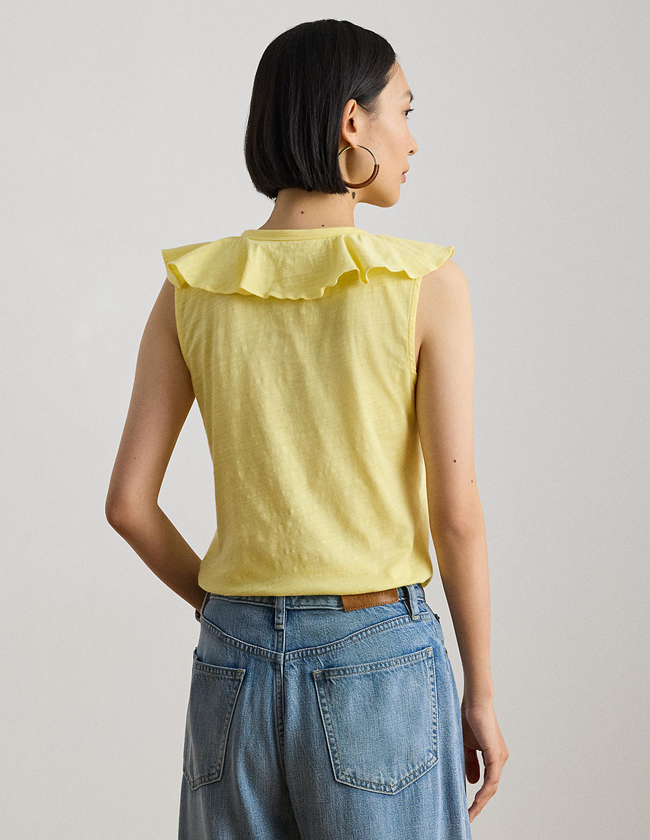 BLUSA LAUREN RALPH LAURE, CH, AMARILLO