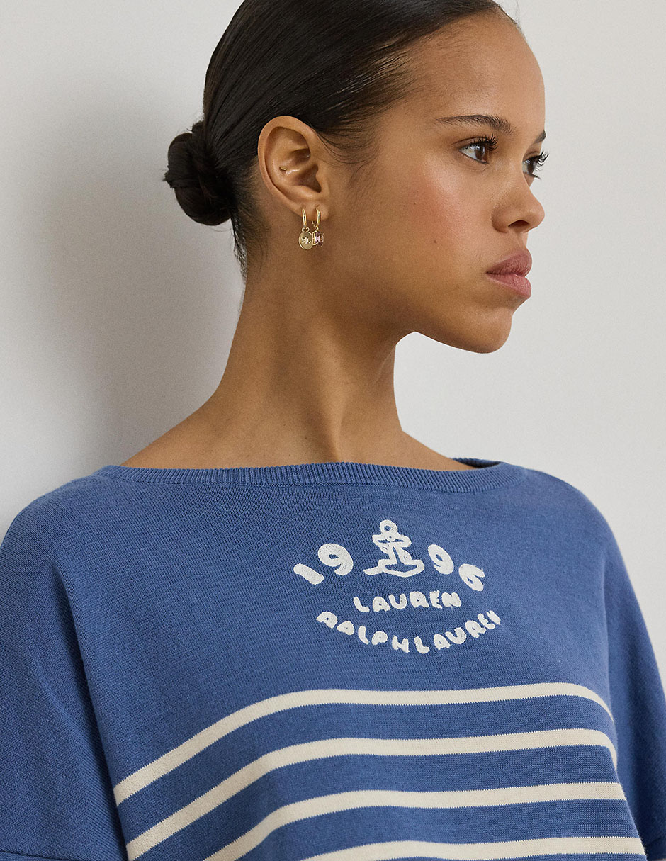 Suéter cuello redondo para mujer 3