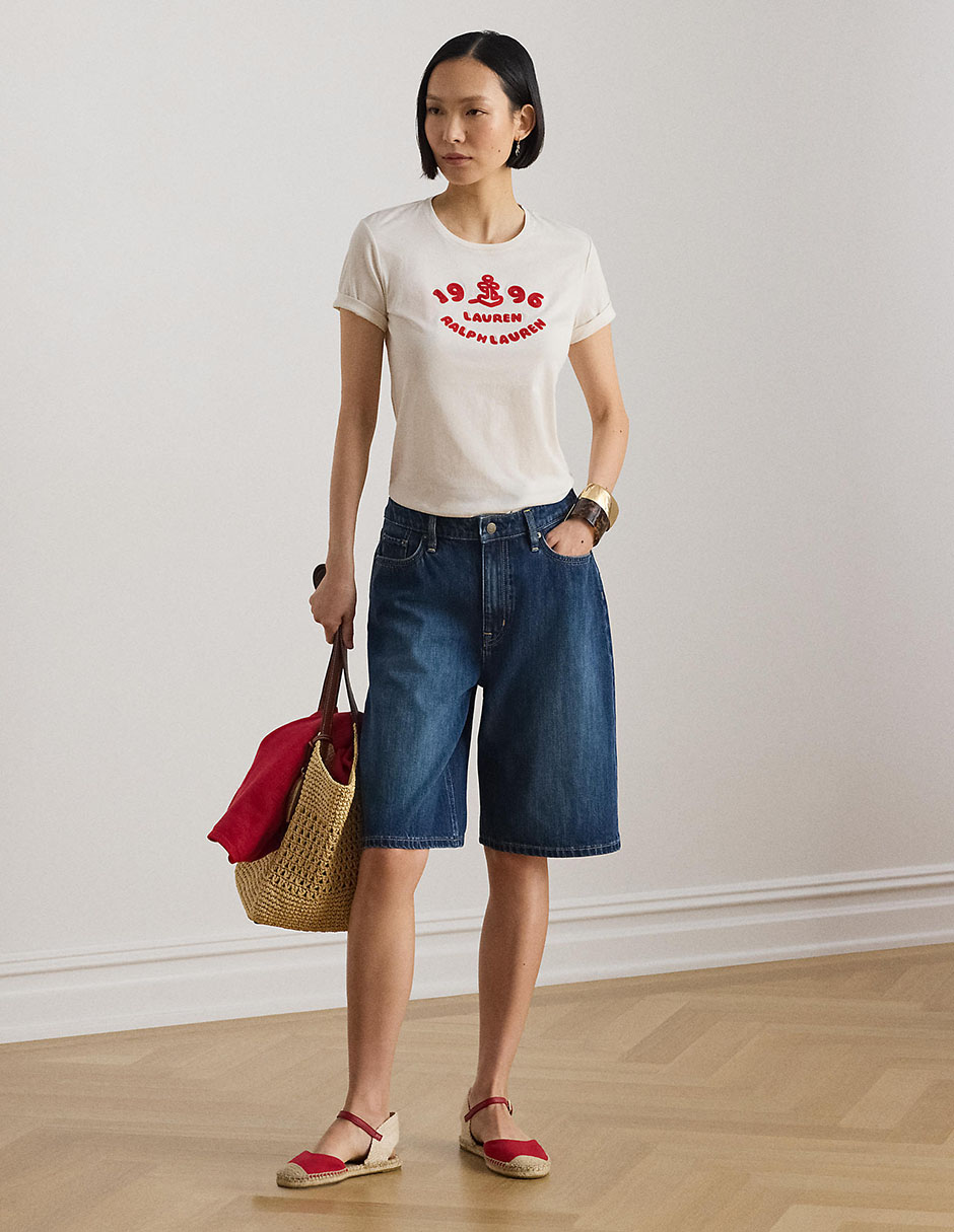 Blusa manga corta para mujer 4
