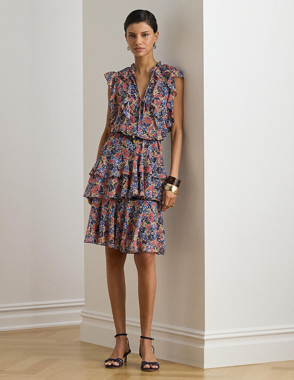 Vestido 3/4 casual para mujer