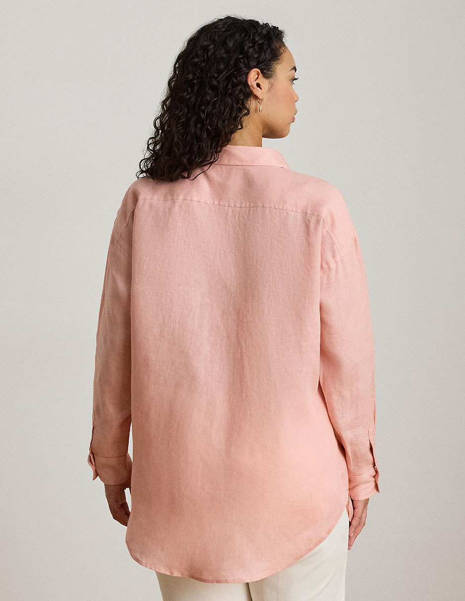 BLUSA LAUREN PLUS 202P08913, 2X, ROSA