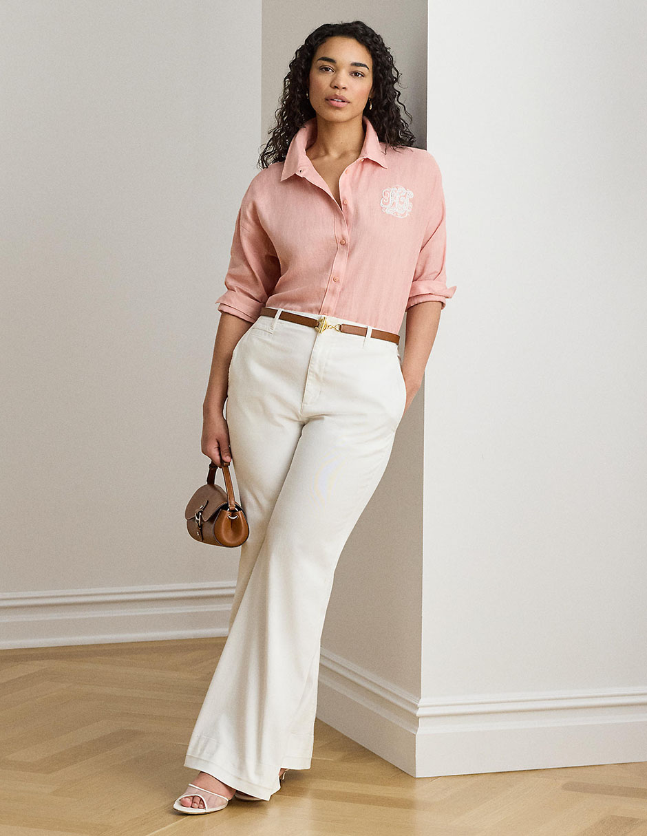 BLUSA LAUREN PLUS 202P08913, 2X, ROSA