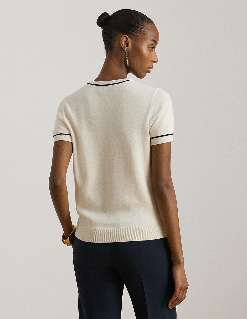Suéter Lauren Ralph Lauren cuello redondo para mujer