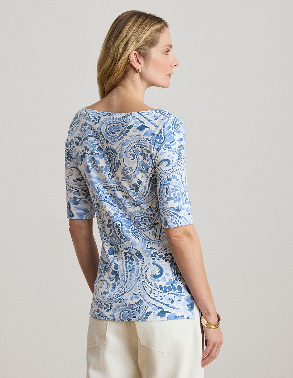 Blusa manga al codo para mujer 2
