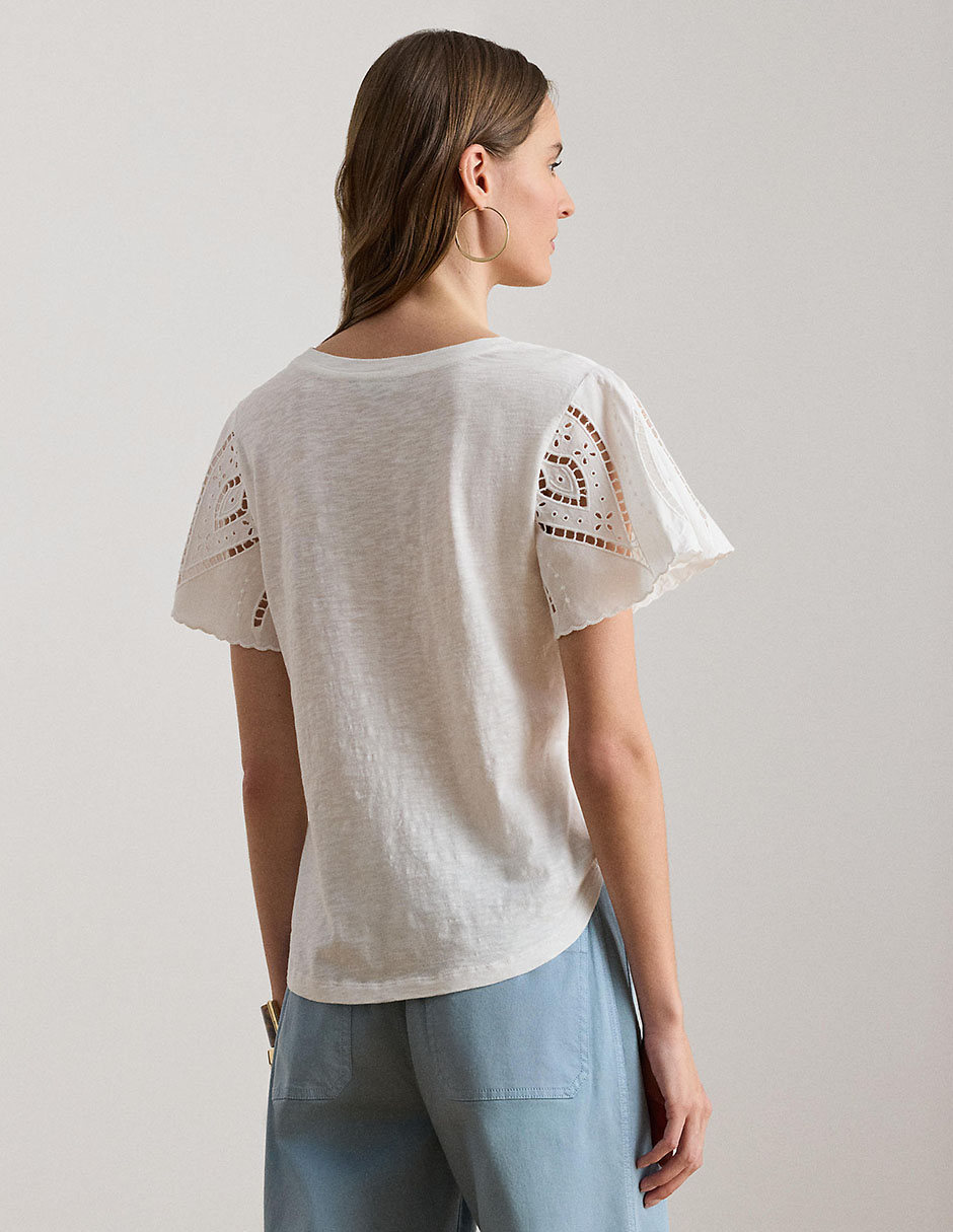 BLUSA LAUREN RALPH LAUREN, XCH, BLANCO