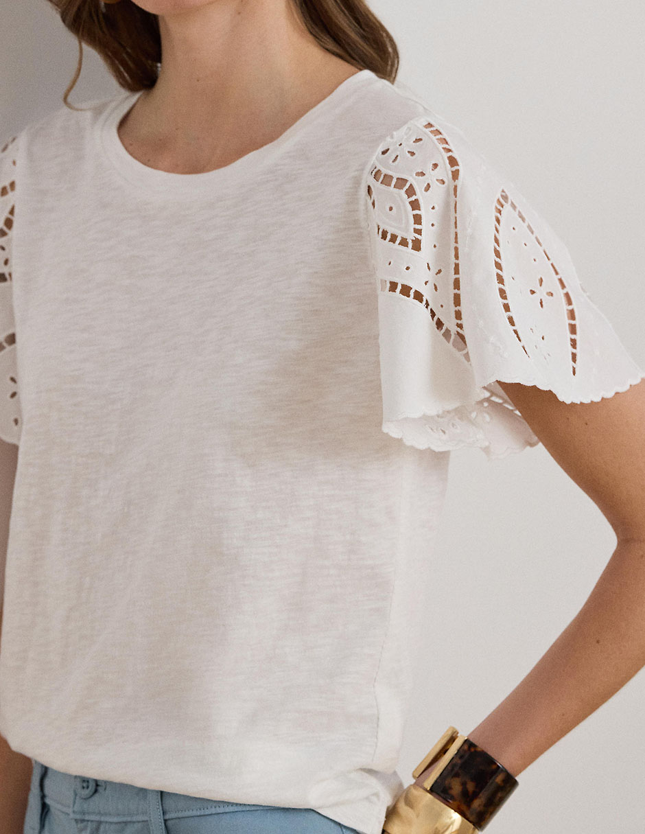 BLUSA LAUREN RALPH LAUREN, XCH, BLANCO