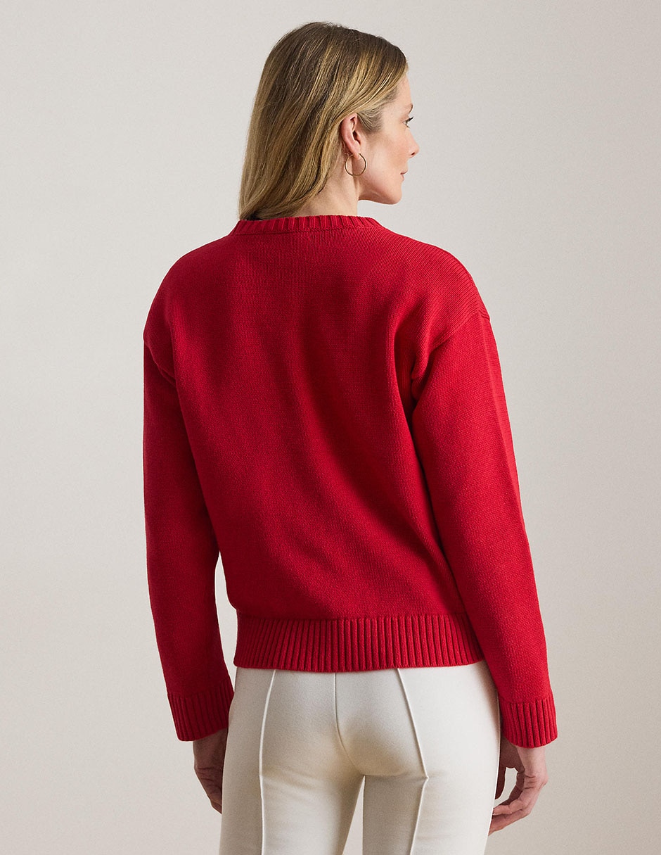 SUETER LAUREN RALPH LAUREN 2, XG, ROJO