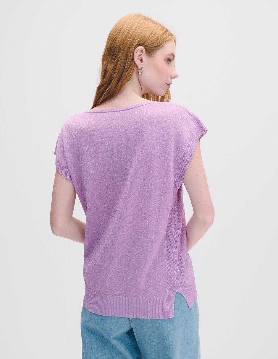 Blusa manga corta para mujer 3