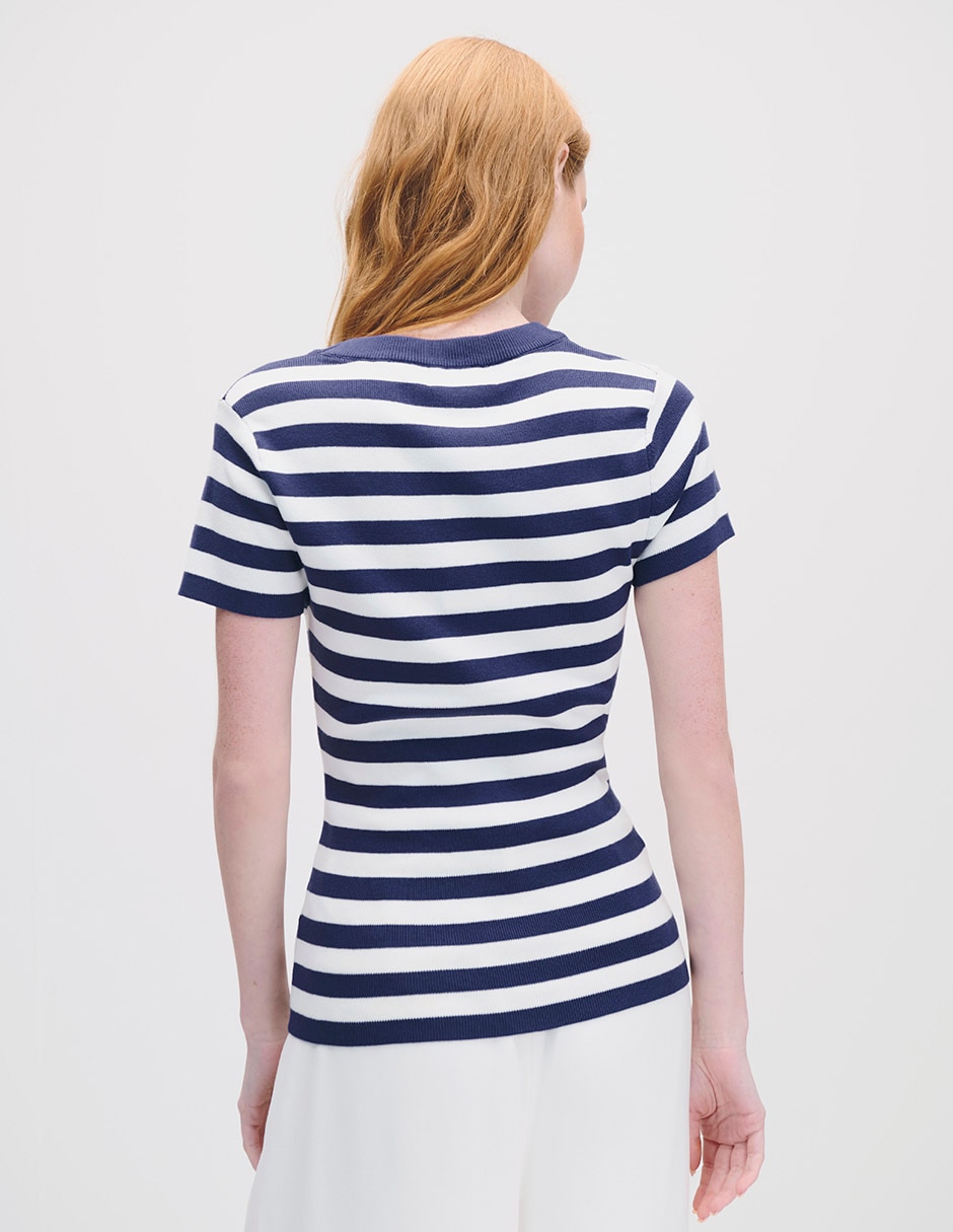 Blusa manga corta para mujer 3