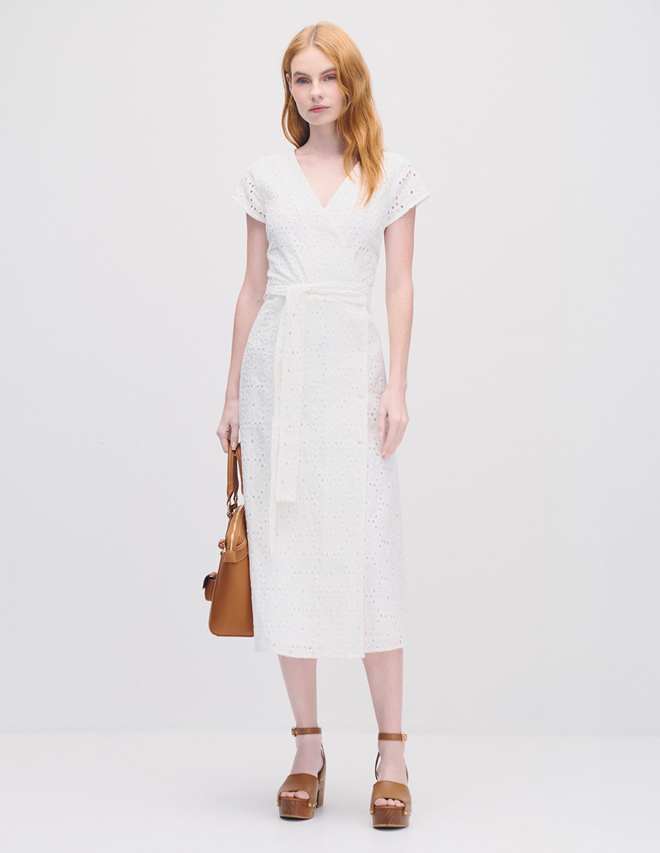 Vestido midi casual para mujer