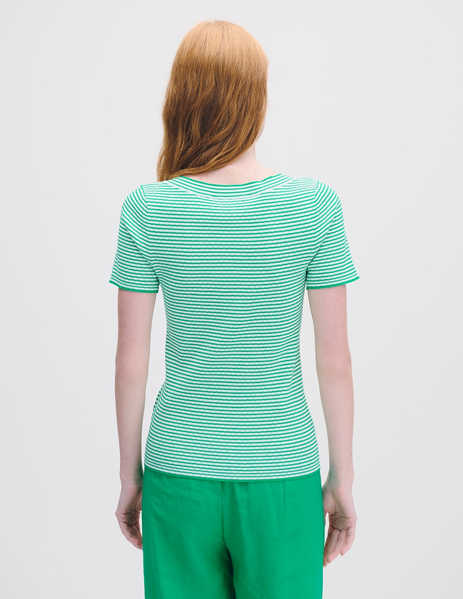 Blusa manga corta para mujer 3