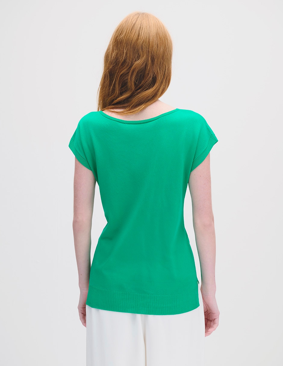 Blusa manga corta para mujer 3