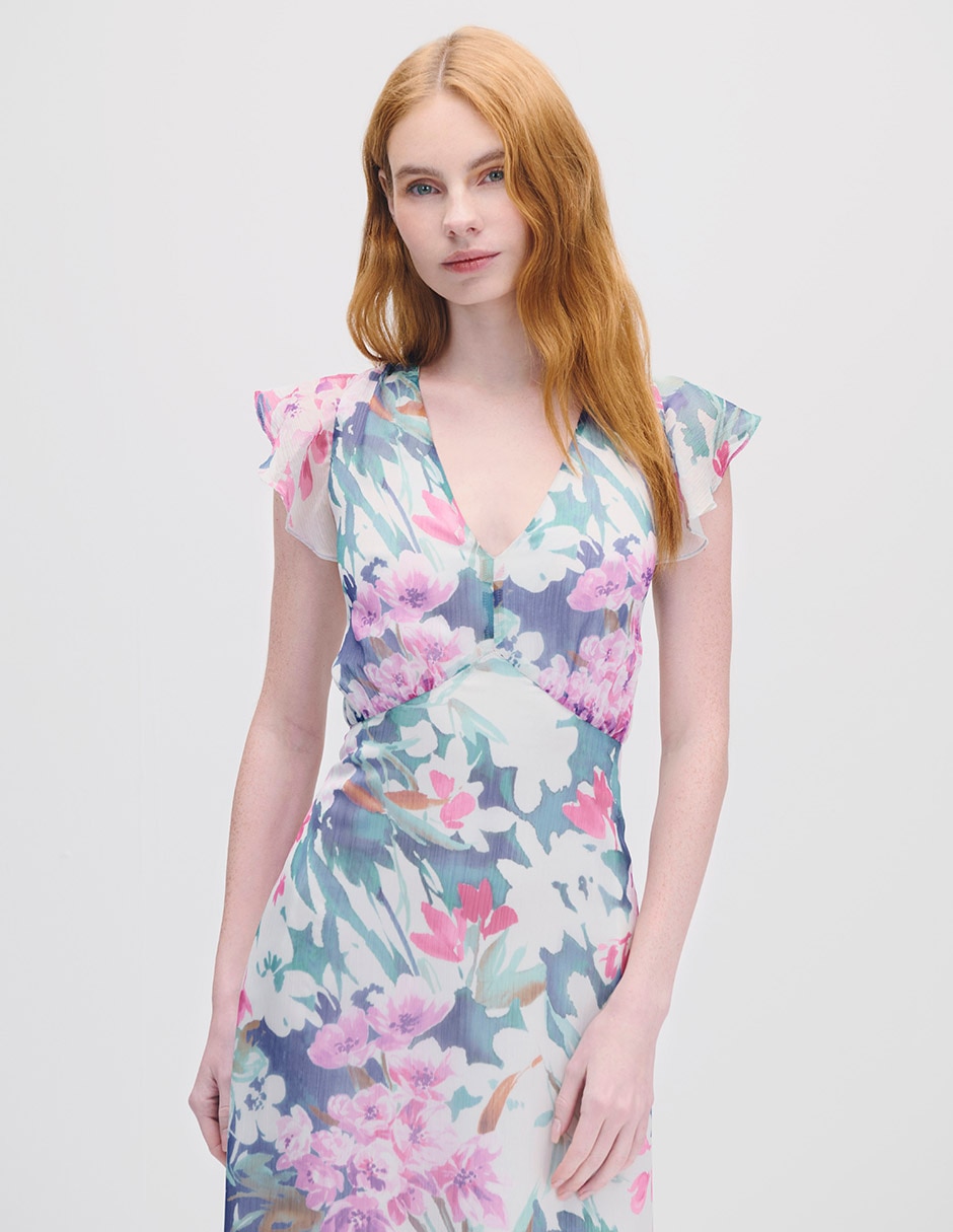 Vestido midi casual para mujer 2