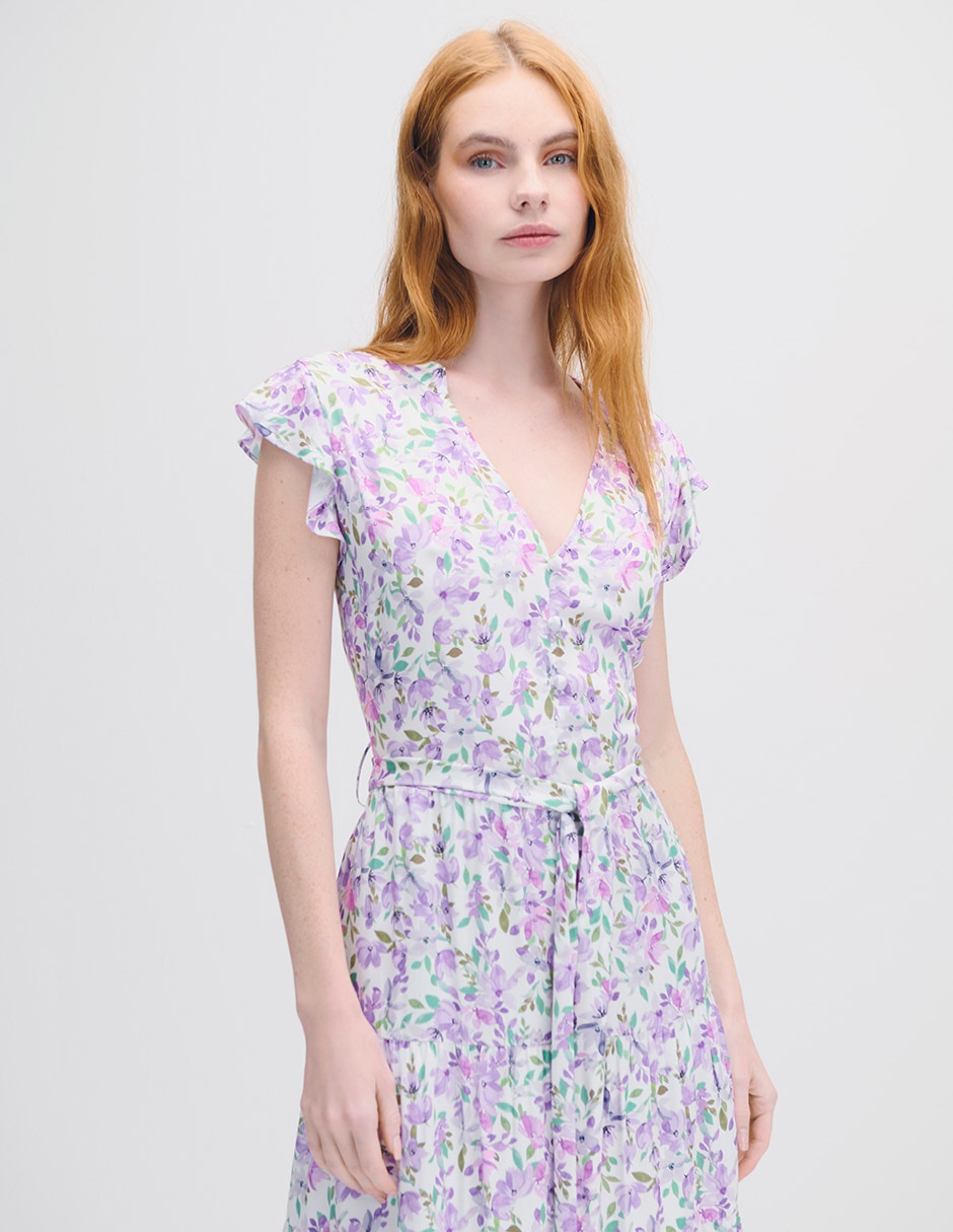 Vestido arriba de la rodilla casual Myst para mujer 2