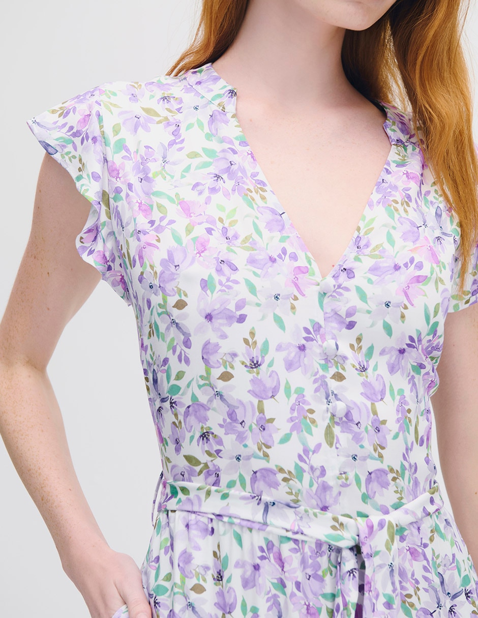 Vestido arriba de la rodilla casual Myst para mujer 4