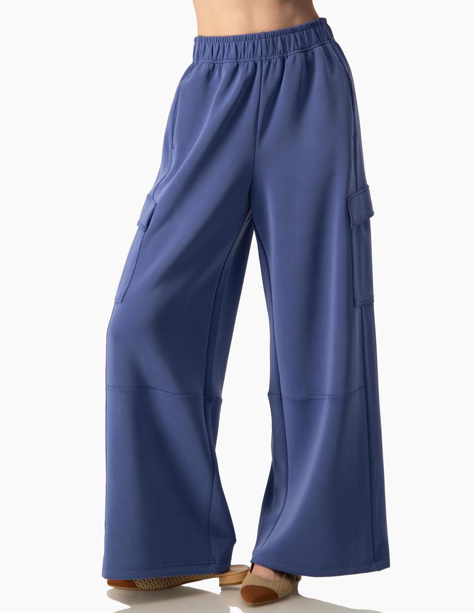 Pantalón cargo wide leg para mujer