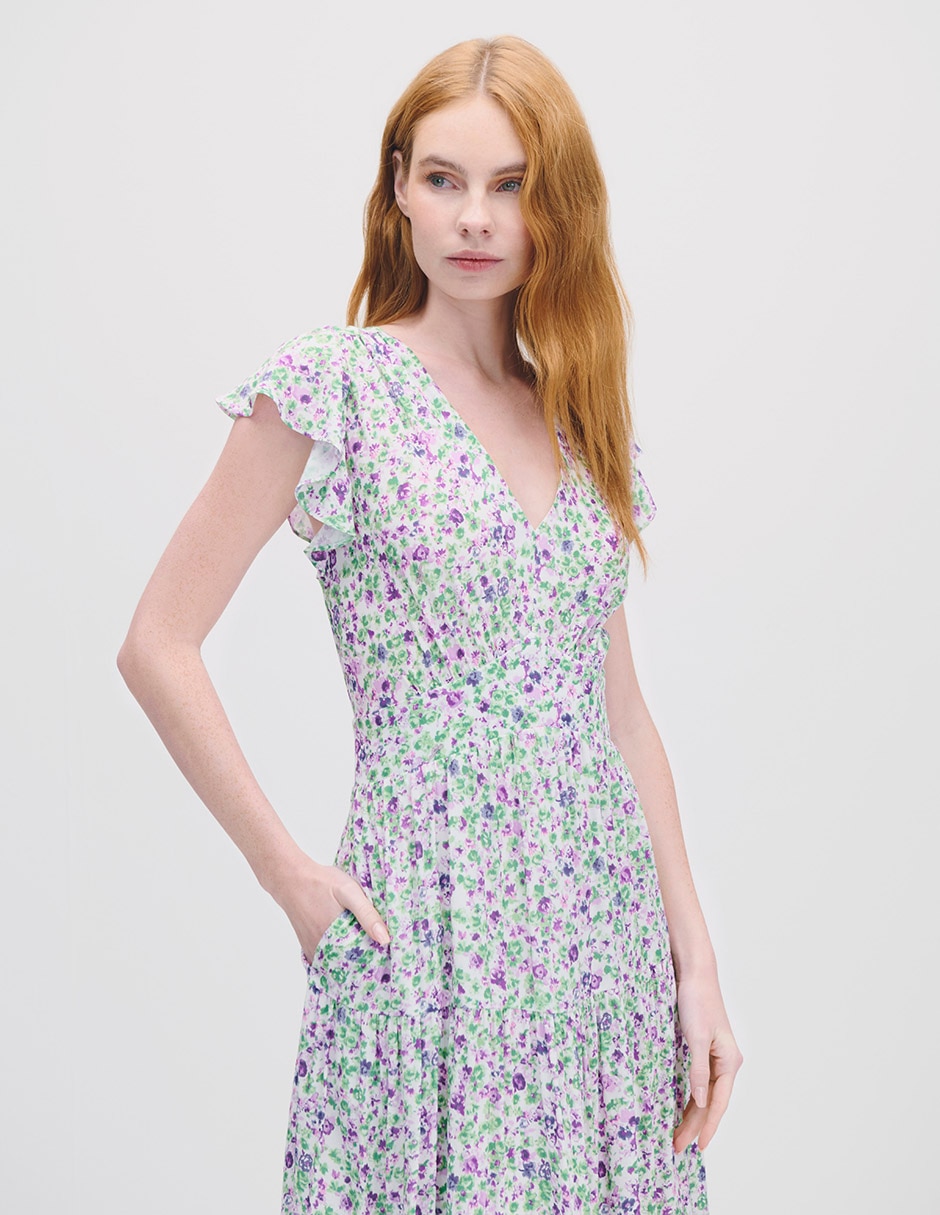 Vestido largo casual para mujer 2