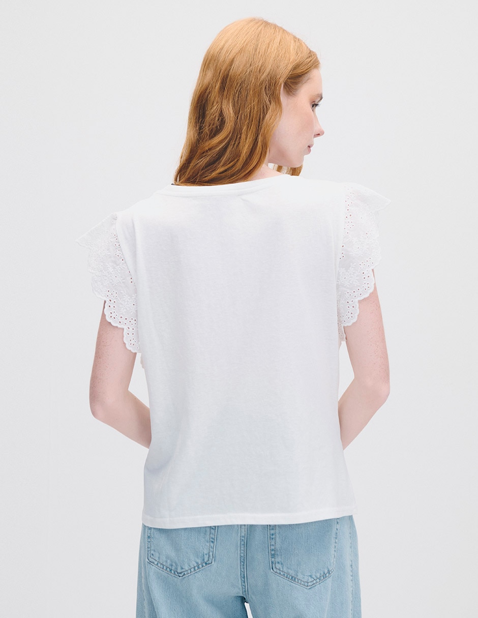 Blusa manga corta Julio para mujer 3