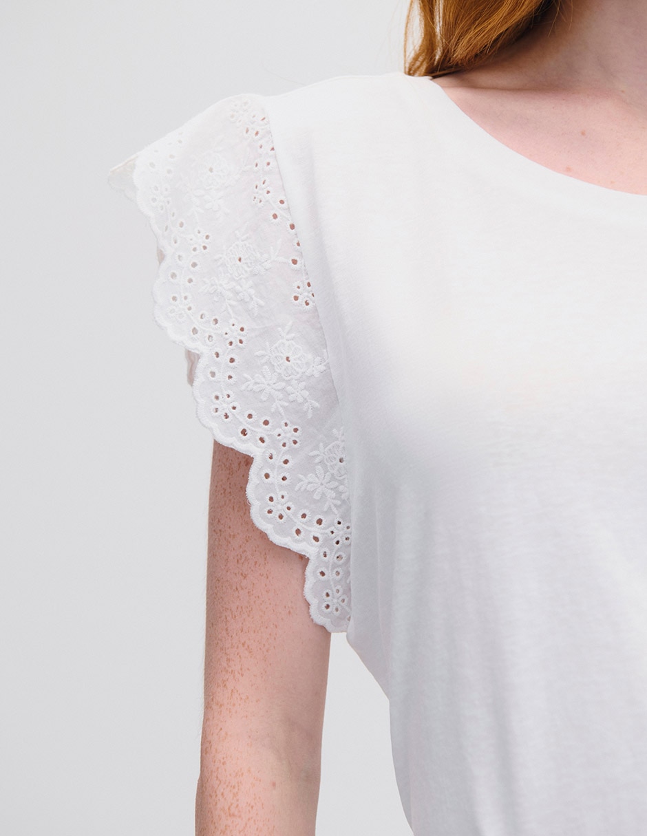 Blusa manga corta Julio para mujer 4