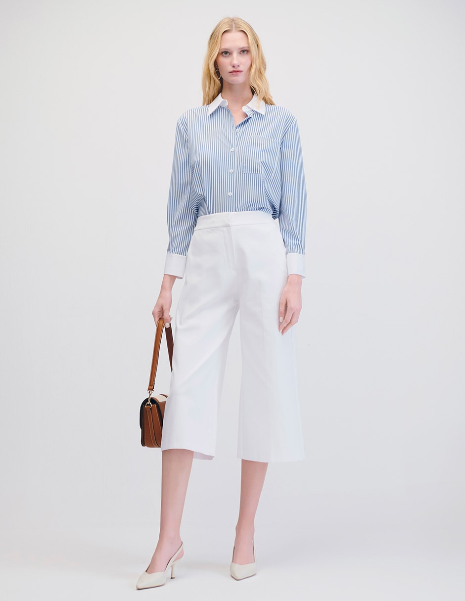 Blusa camisera manga larga Julio para mujer 2